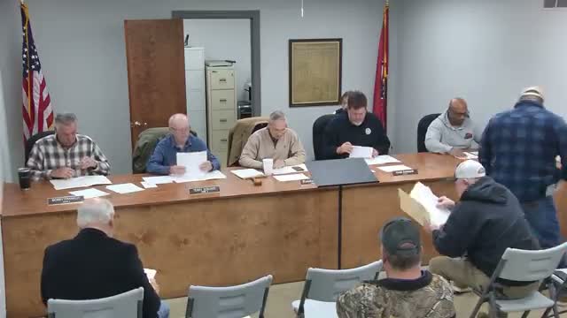 Commission approves equipment surplus, payroll reallocation and authorizes salt bidding