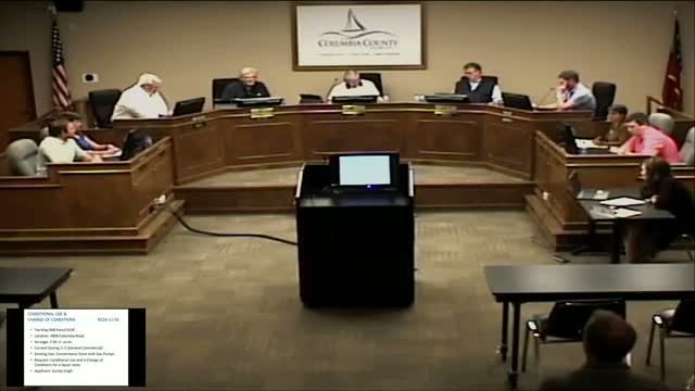 Planning Commission recommends conditional use for liquor store at 4800 Columbia Road despite neighborhood objections