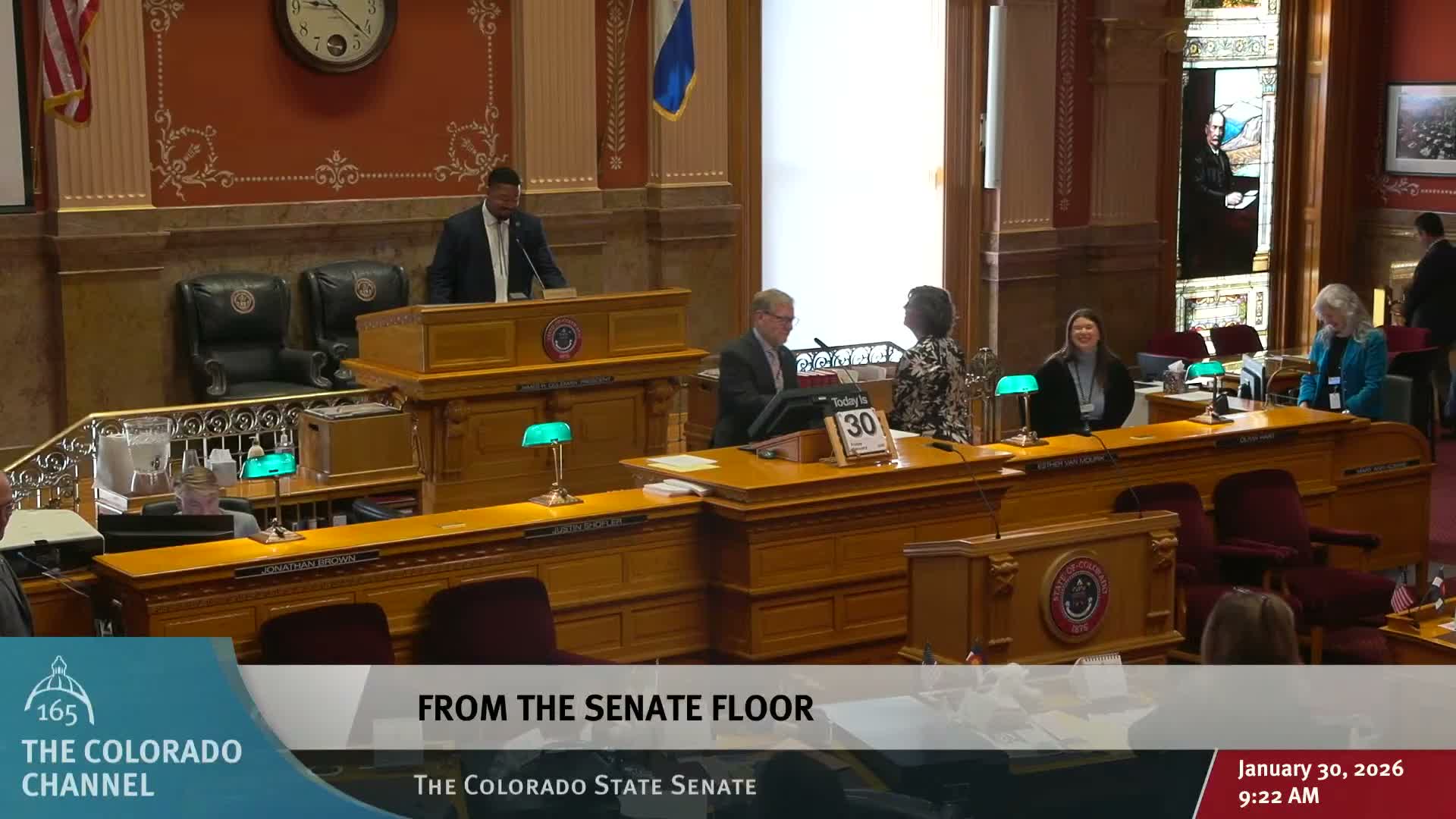 Senate floor roundup: roll call, committee recommendations, layovers and adjournment