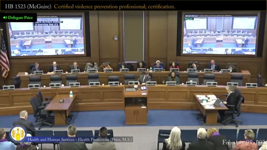 Panel advances voluntary certification for violence‑prevention professionals after political clash on gun policy