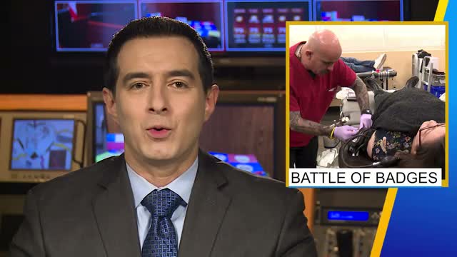 Hawthorne first responders compete in 'Battle of the Badges' to boost local blood supply