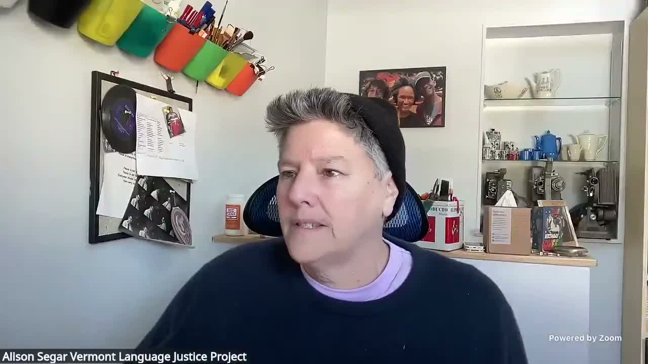 Committee hears testimony for $150,000 appropriation to Vermont Language Justice Project