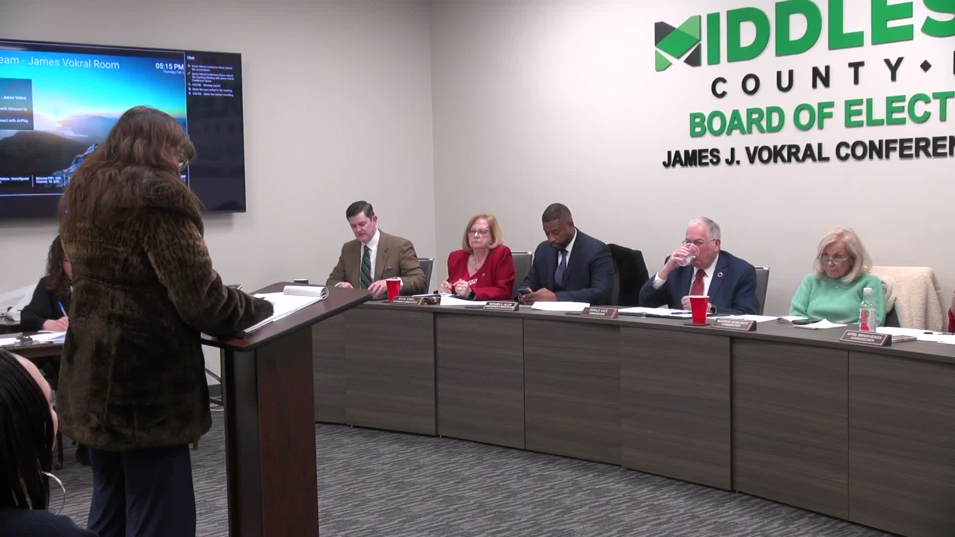 Public urges earlier online posting of sample ballots; board cites statutory limits