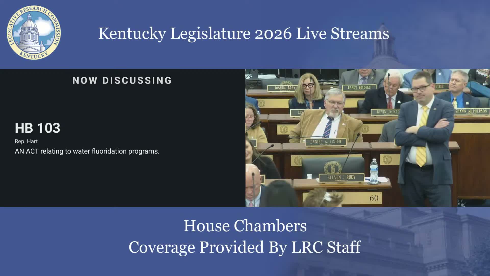 Kentucky House makes fluoridation a local option as HB 103 passes after floor debate