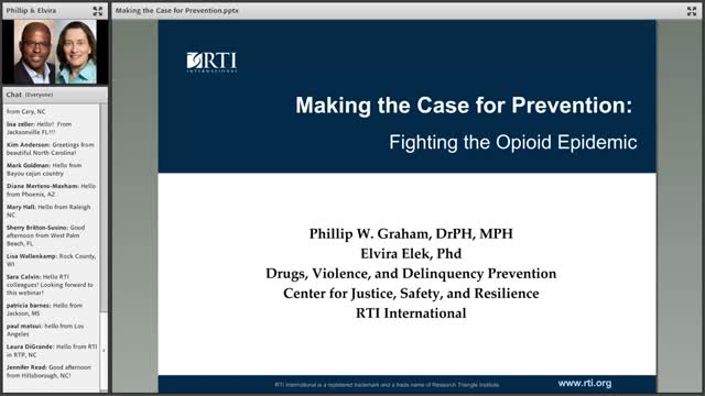 RTI presents early evidence that SAMHSA prevention grants are linked to community‑level reductions in poisoning calls