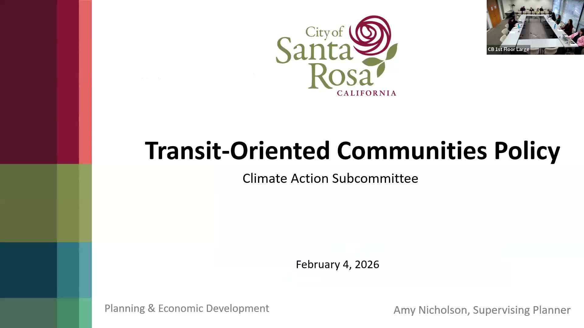 Santa Rosa planners outline Transit Oriented Communities push to protect grant eligibility and cut transport emissions