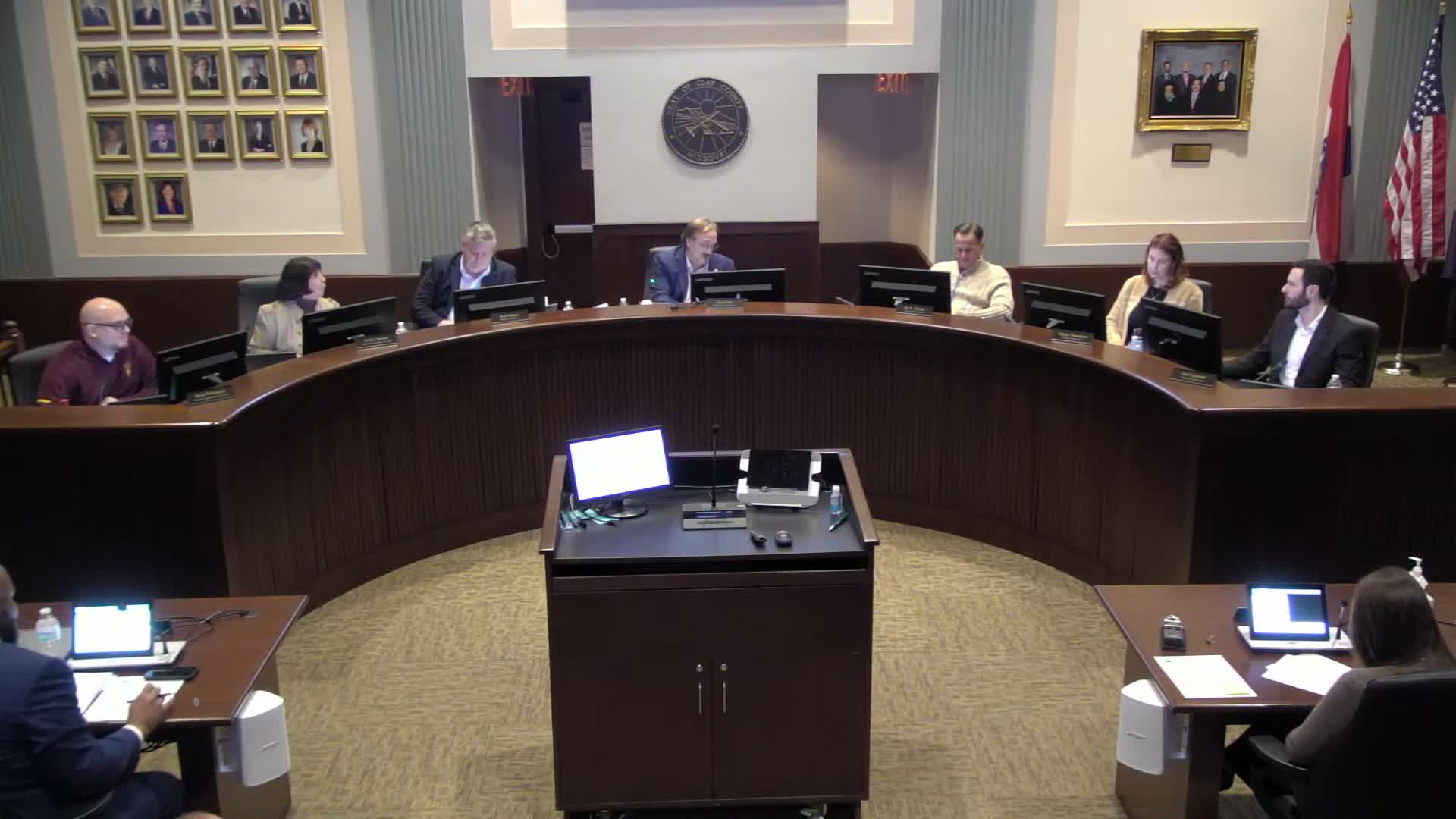 Commission approves environmental task order and routine invoices; prosecutor invoices passed with one recusal