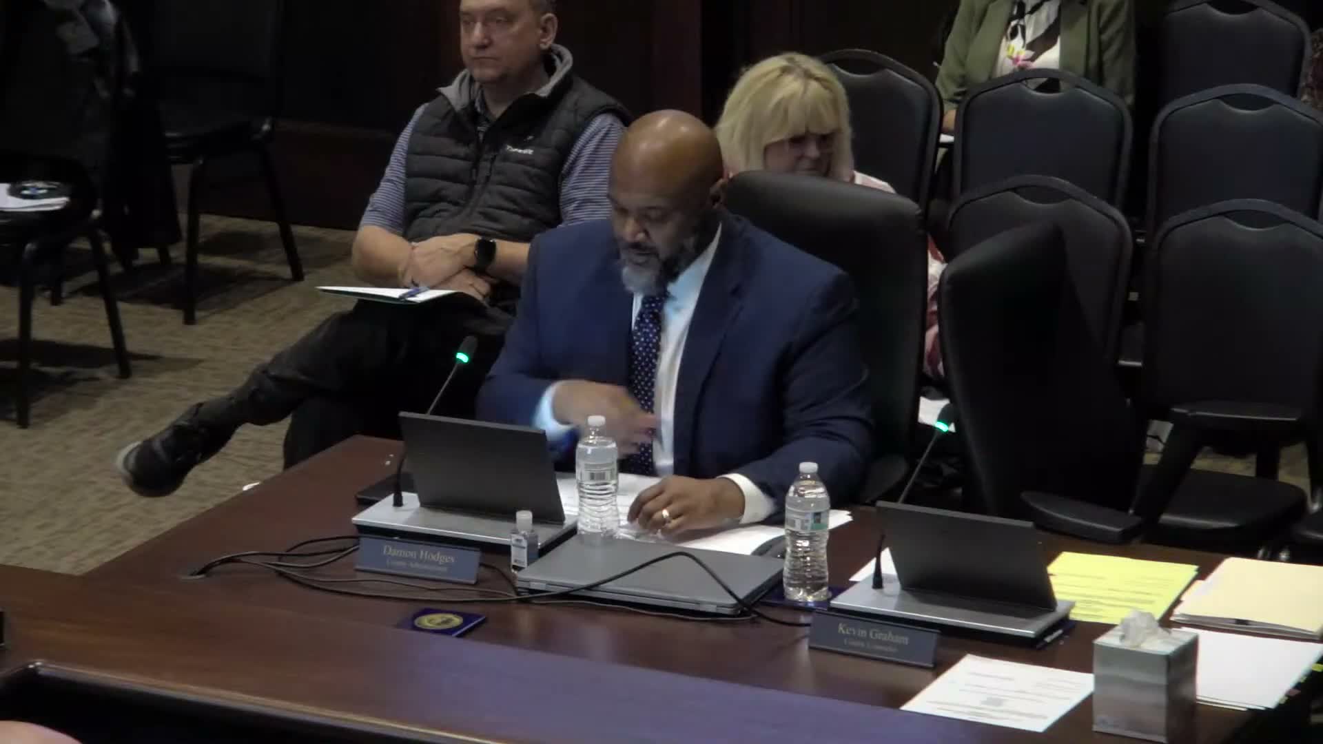 Commission appoints constitution review members, moves commissioner onto EDC; children’s board nominee tabled