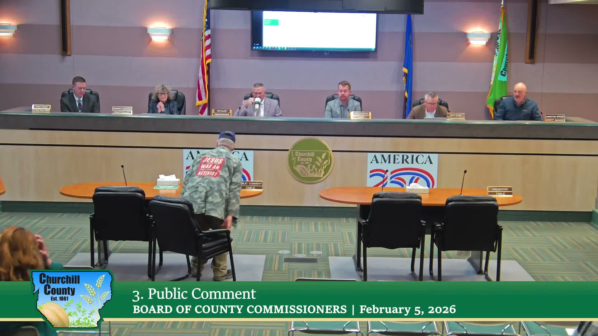 Resident at Churchill County meeting alleges voting-machine infiltration and other concerns