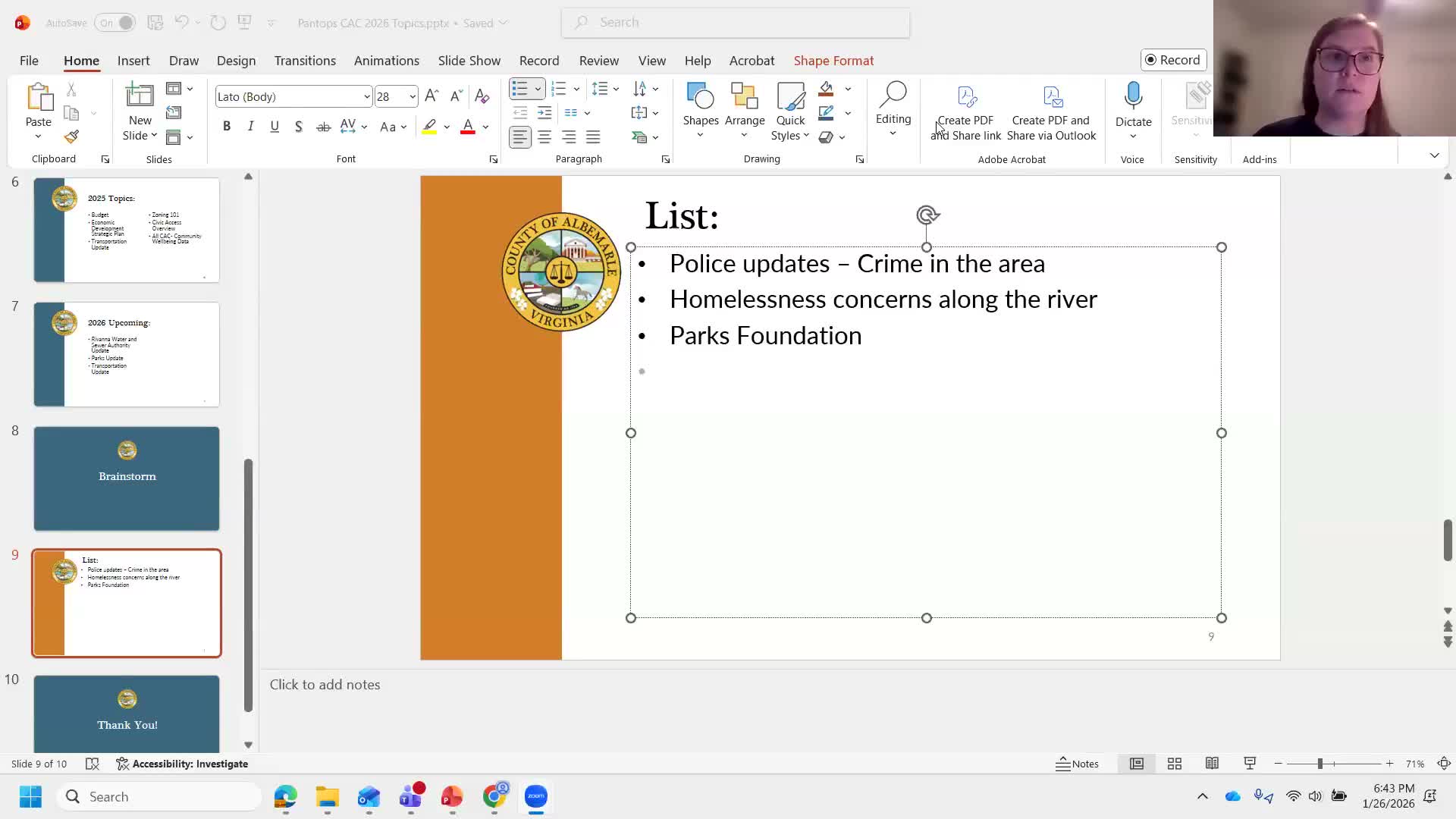 Parks Foundation donation, pickleball courts and trail extension rise on Pentops CAC agenda