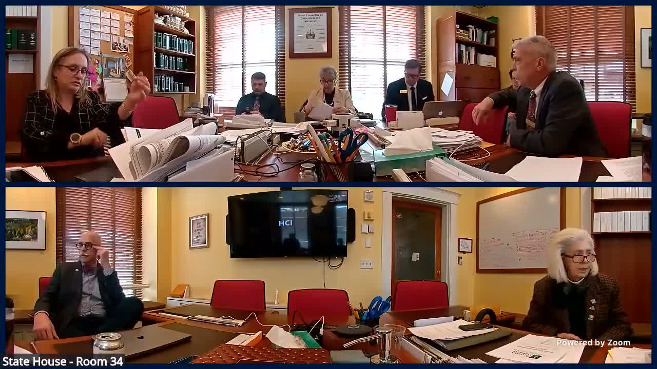 Corrections committee flags DOC/BGS testimony, supervisory-fee markup and appropriations deadlines