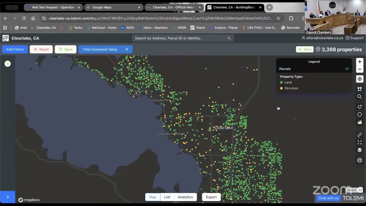 Clear Lake officials warn county proposal to remove low‑value parcels from tax roll could worsen absentee‑land and fire hazards