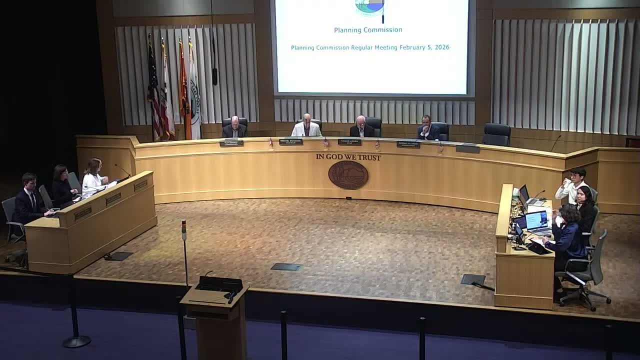 Planning commission hears 2025 year‑in‑review and CIP update; housing award highlighted