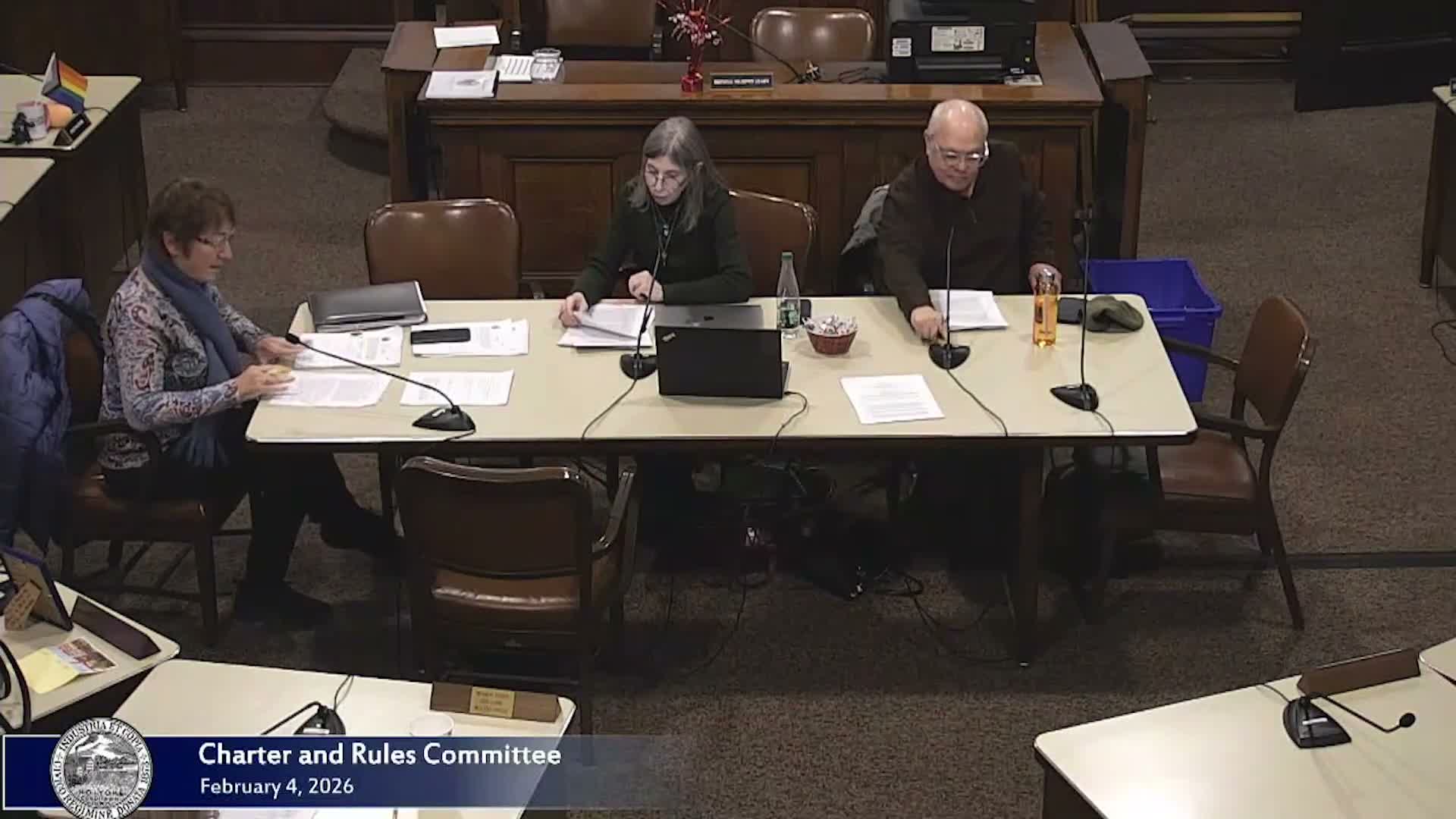 Committee to add financial‑rule explanations as appendix, will redraft language on budget vote thresholds