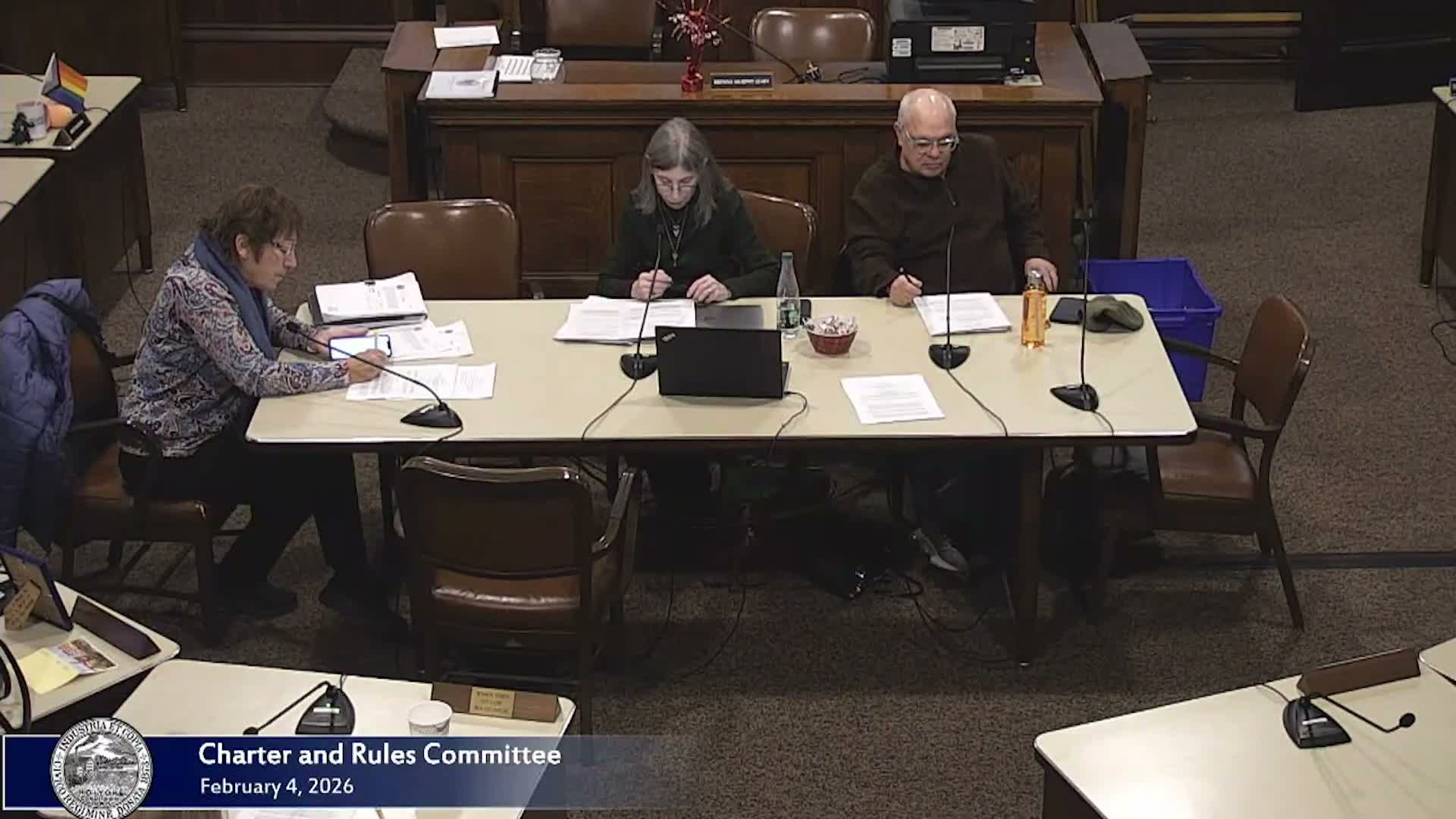 Holyoke committee backs veteran parking at City Hall and senior center, solicitor says no home‑rule needed