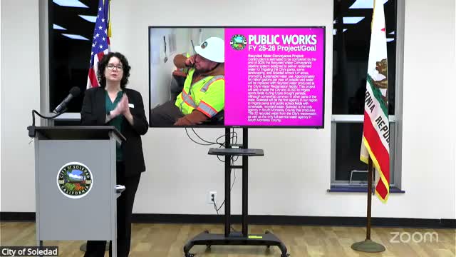 Soledad details recycled-water project, street repairs and flood-preparedness steps