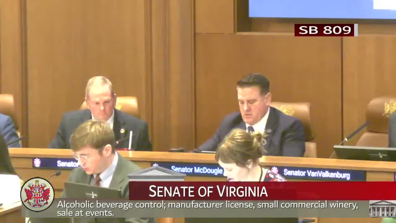 Virginia senators back expanded jail substance-use and mental-health grants, with provisos for smaller jails