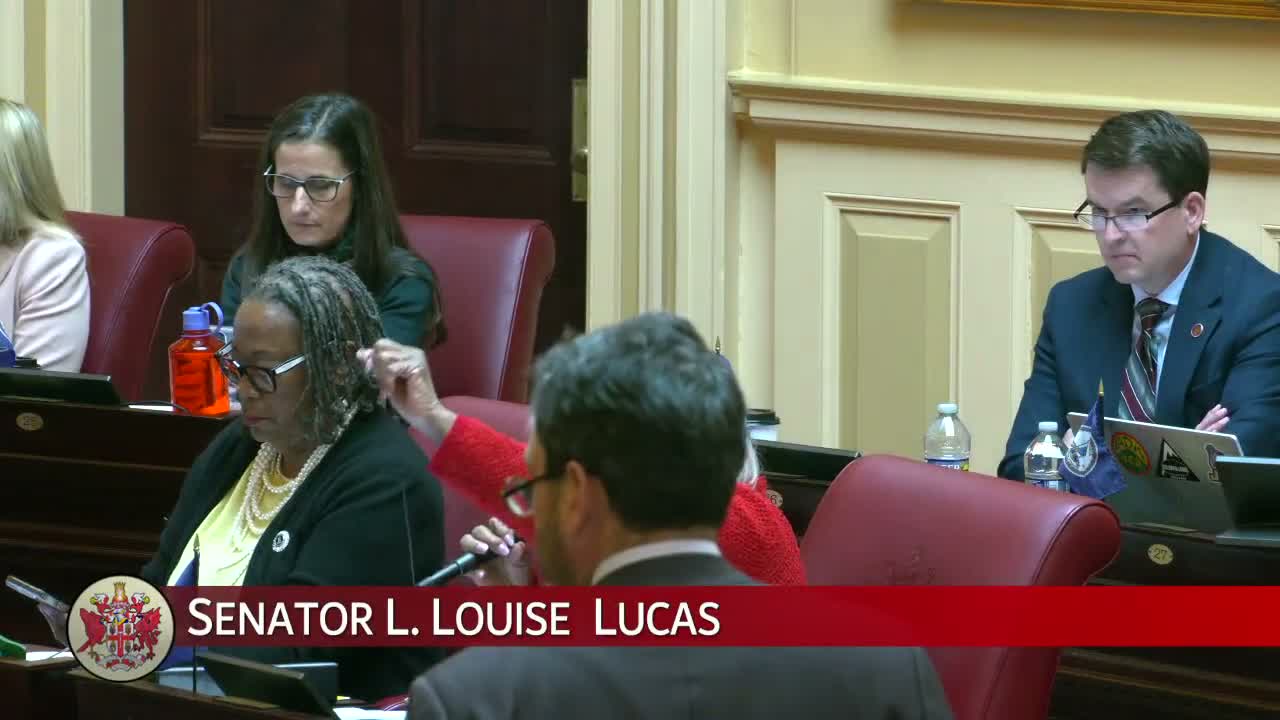 Senate Finance Committee reports budget bill amendments including new congressional maps