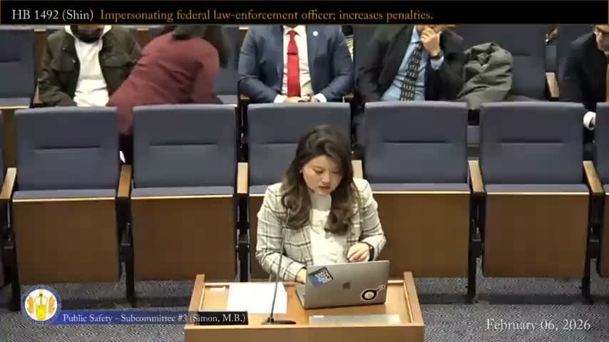 Panel moves to stiffen penalties for impersonating federal agents after testimony about ‘masked’ impostors