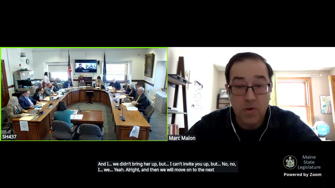 Committee tables one‑time $90,000 funding to Preble Street after procurement and funding‑path debate