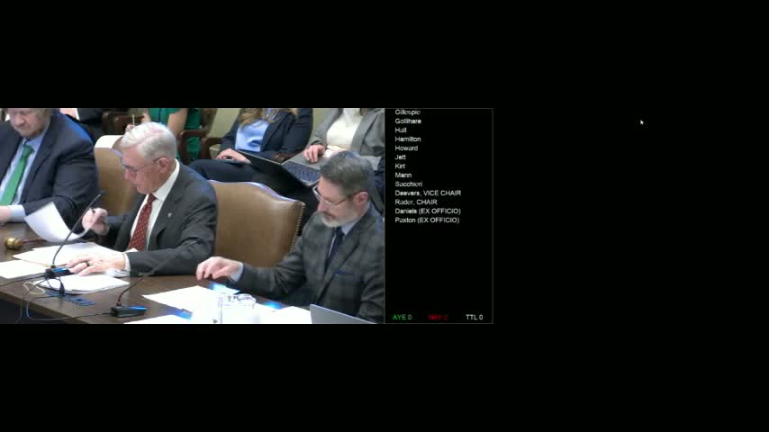 Committee advances Daniel LaFortune nomination for Oklahoma Tax Commission seat