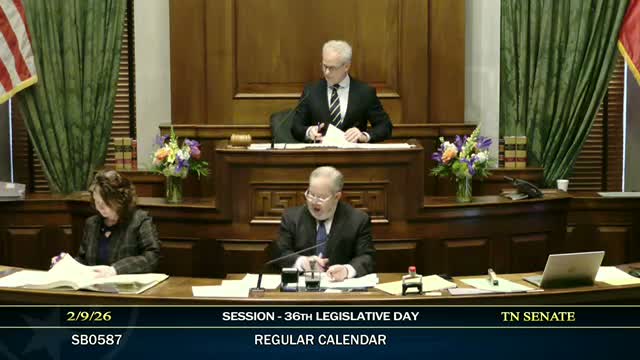 Votes at a glance: Tennessee Senate passes multiple bills including sunset extensions and modernizing statutes