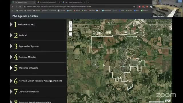 Planning & Zoning Commission recommends adding 282 acres to City of Norwalk urban renewal plan