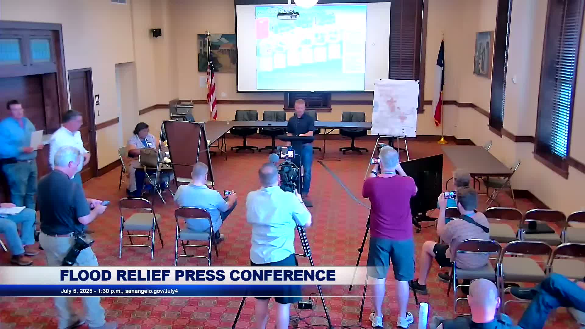 San Angelo officials outline response after sudden July 4 flooding; one fatality confirmed