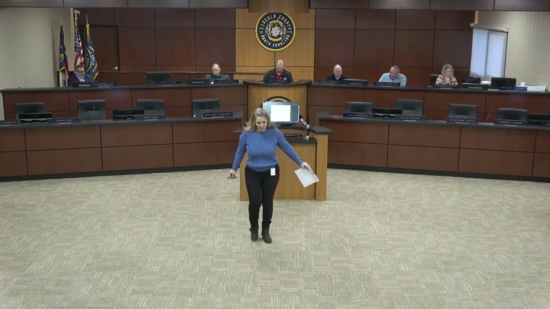 Public commenter alleges misconduct at Lincoln County Solid Waste site; commissioners promise follow-up