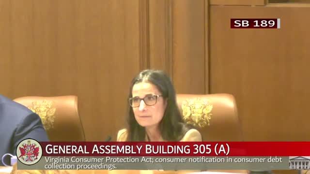 Senate panel advances bill requiring debt-collection filings to include attorney contact info