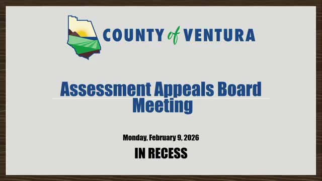 Assessment appeals board sustains assessor’s value after applicant fails to meet burden on Thousand Oaks sale