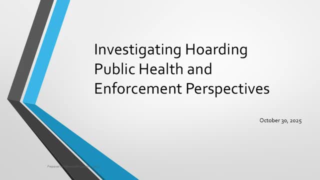 Monmouth County health official urges assessment, compassion over strict enforcement in hoarding cases