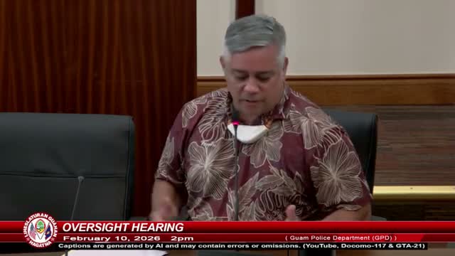 Lawmakers press GPD on internal-affairs handling, morale and anonymous allegations