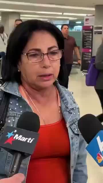Unidentified speaker in recording says they were denied entry to Cuba and threatened with sedation