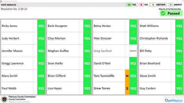 Commission asks state to ensure Williamson County has representation on NES governance after storm outages