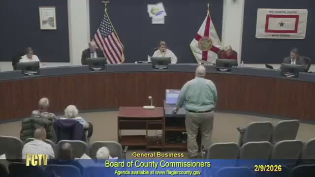 Flagler County declines to convey 0.09‑acre strip after neighbors raise flooding and encroachment concerns