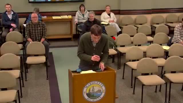 Residents and commissioners spar over Marquette resolution supporting reclassification of natural gas