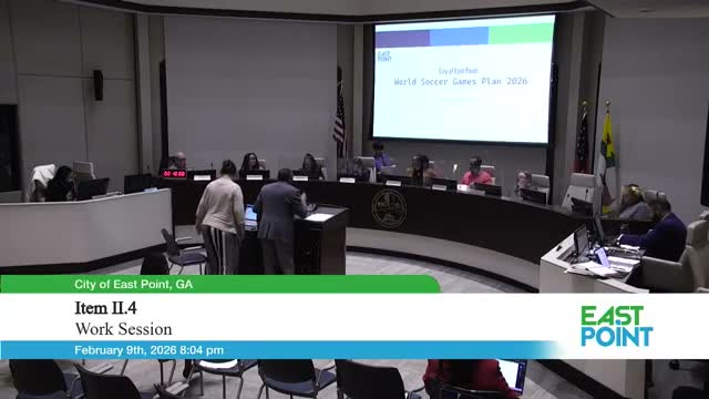 East Point scales FIFA fan-zone options as city weighs sponsorships and costs