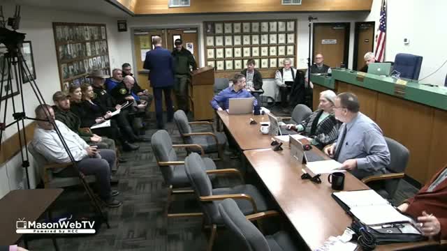 Mason County commissioners hear sheriff’s stats, debate needle-exchange rules, abatement fund and a DOT access letter