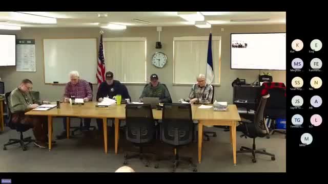 County hears insurance renewal, weighs replacement-cost coverage for heavy equipment