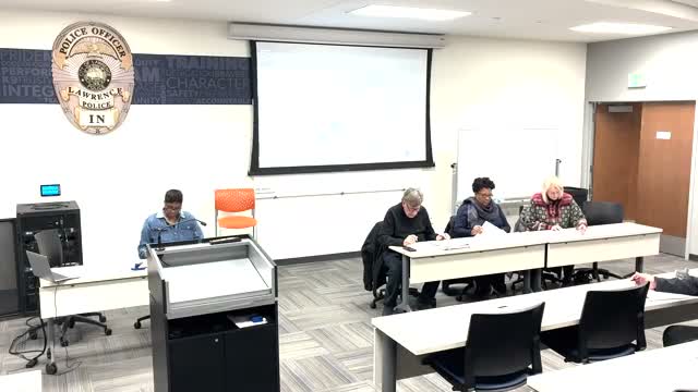 Lawrence City commission approves Dec. 8 minutes and advances lieutenant promotion list