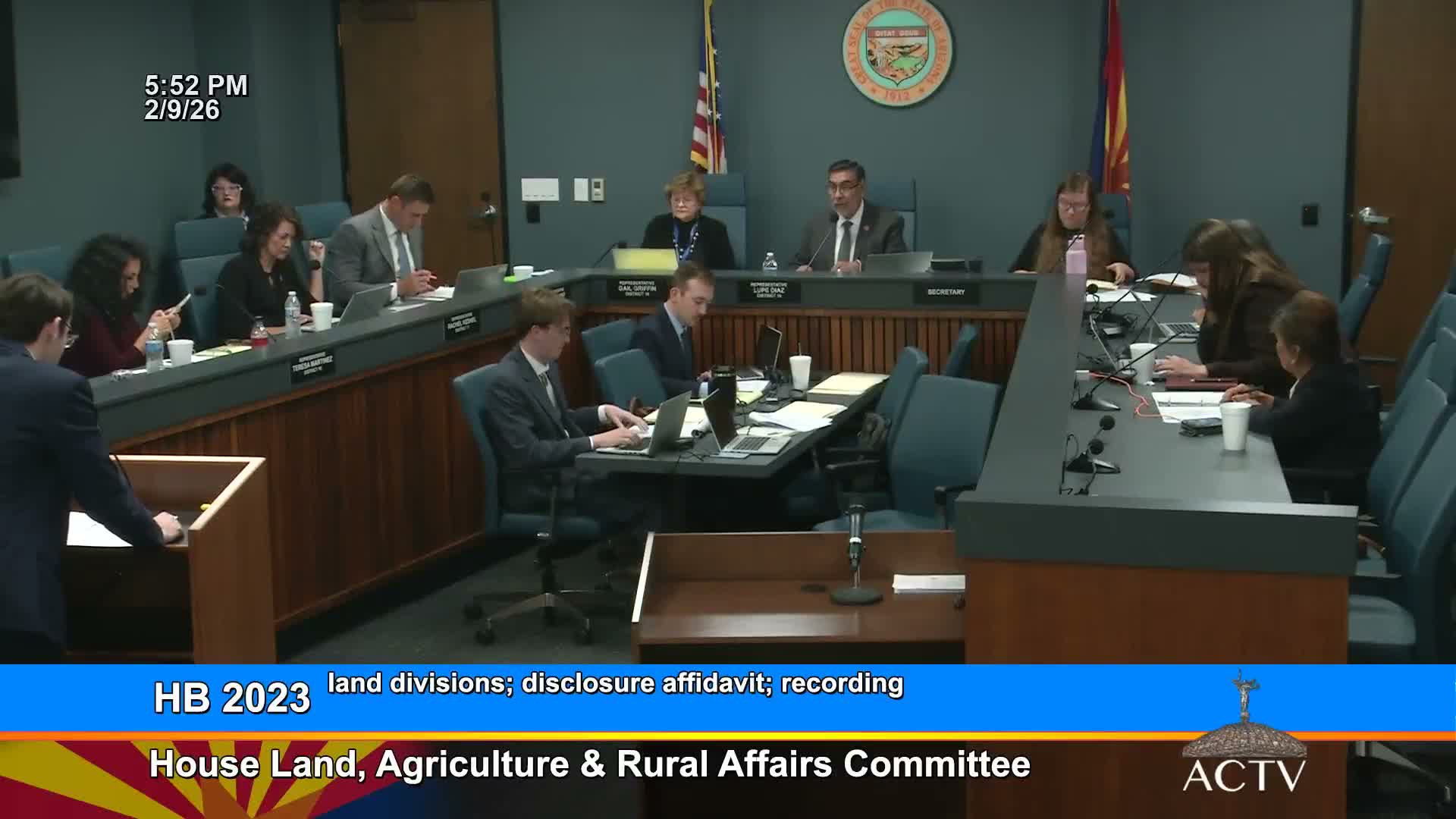 Panel advances property measures: expanded seller disclosure and option for small rural subdivisions