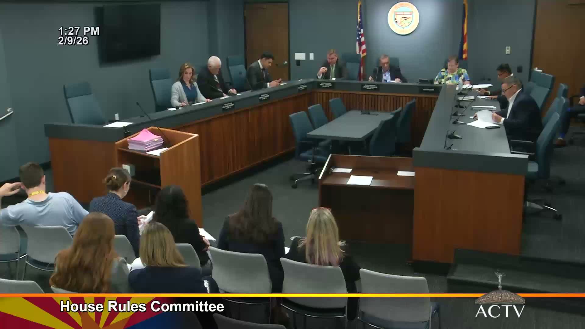 Rules committee approves mass motion recommending dozens of measures as constitutional and in proper form