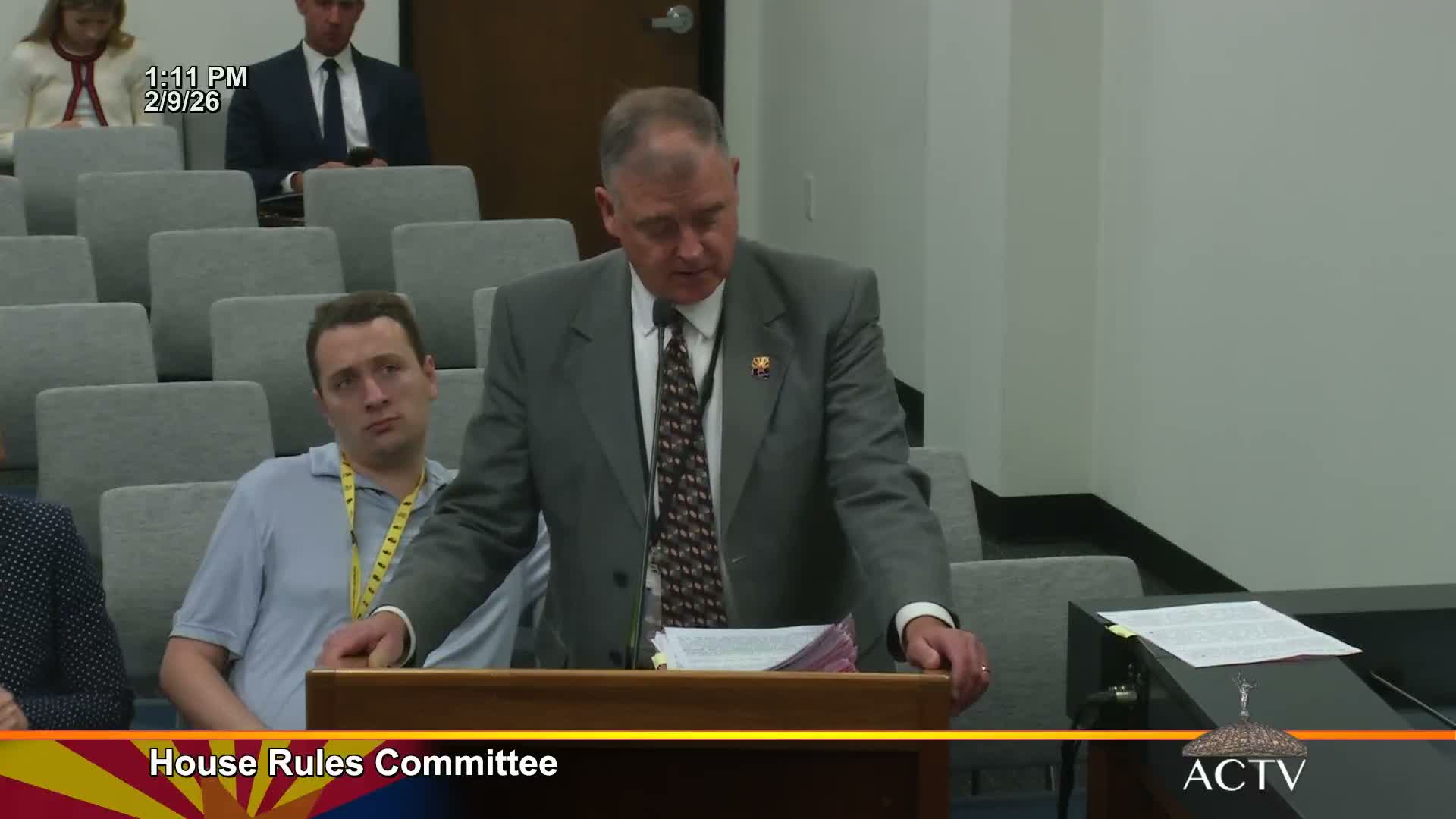 Committee recommends HB 2446 with suggested amendment to protect federal border-zone rules