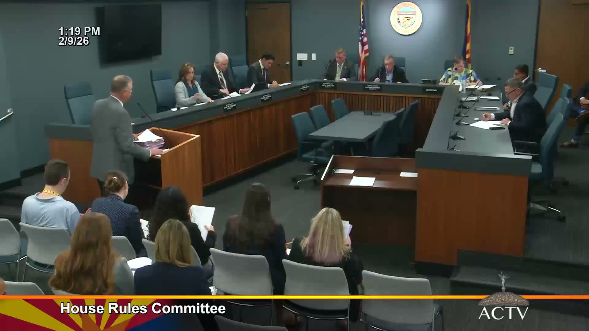 Rules committee recommends HB 2589 despite lawyer warning it likely fails strict scrutiny