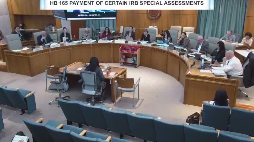 Committee advances HB165 to let IRB projects access CPACE financing