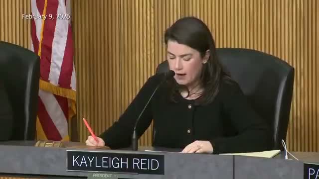 Council hears proposal to install 65 acoustical panels in new West Gym; members ask for sound study or architect sign-off