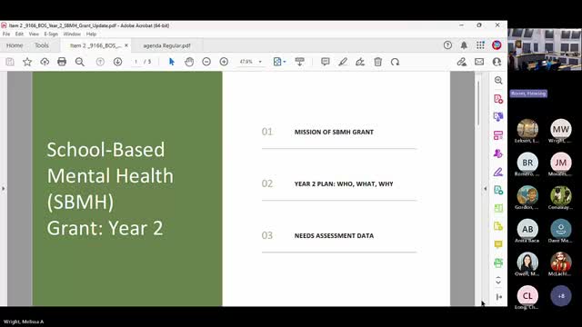Cochise County approves Year 2 of school-based mental health grant, fentanyl pilot and school safety app accounts