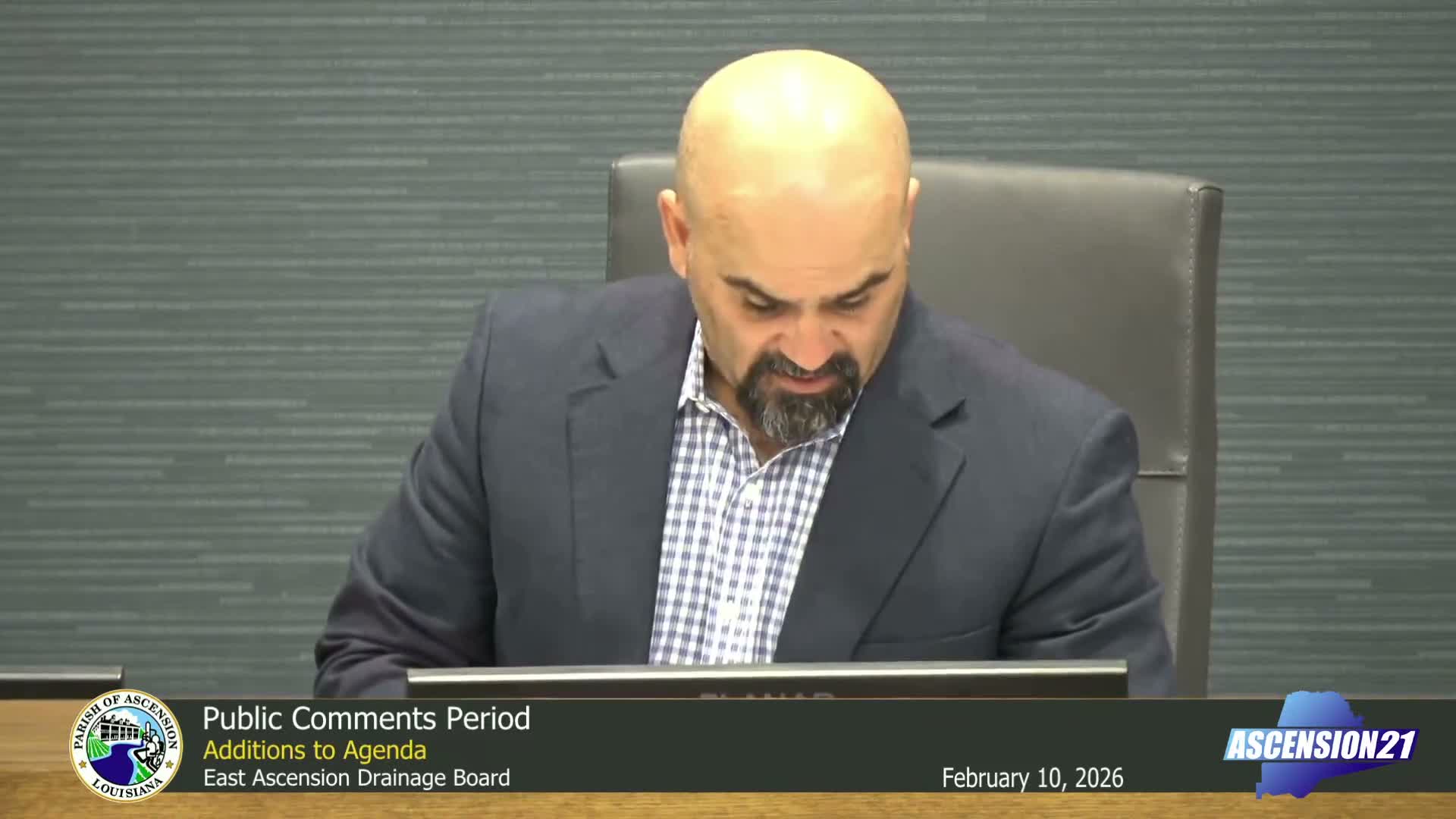 East Ascension Drainage District No. 1 approves bridge replacement, drainage improvements, contract extension and $168,550 gas-line contract