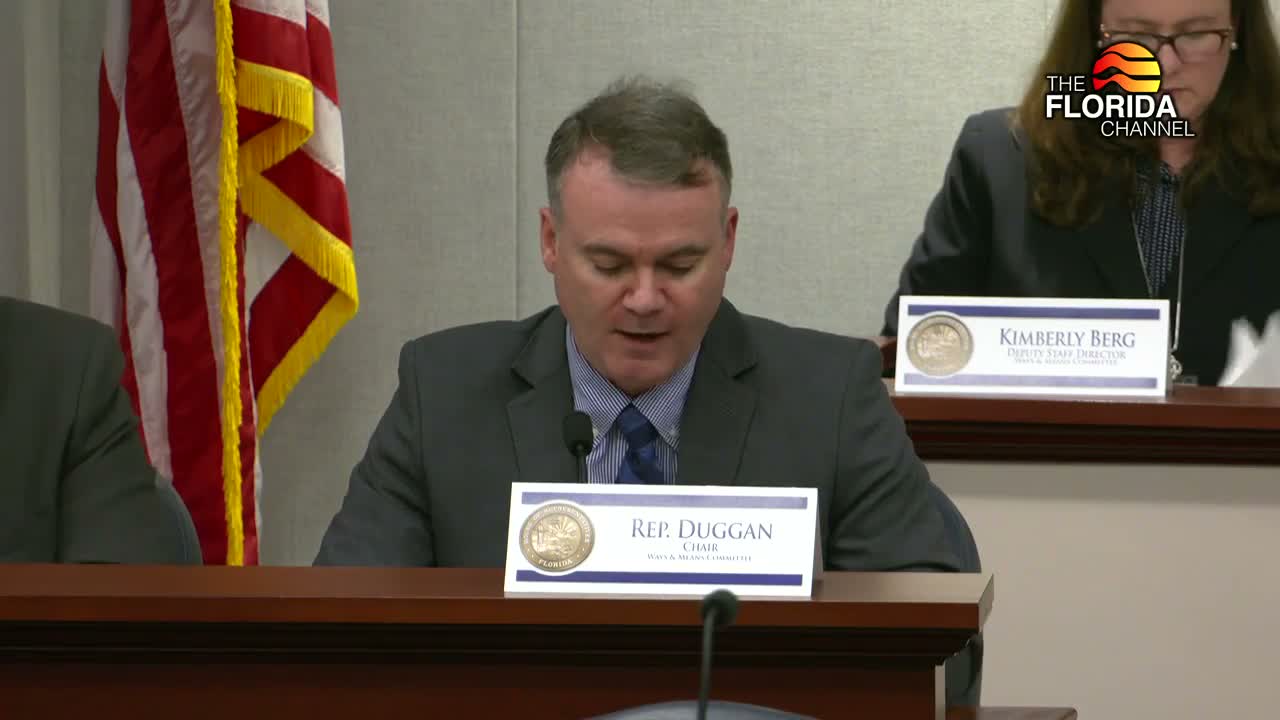 Ways and Means reports multiple local and statewide bills, including PACE district relief and a special‑district referendum